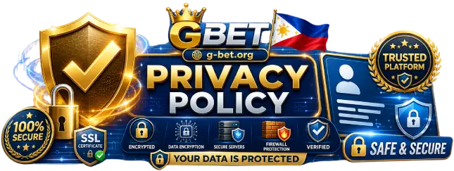 GBet Privacy Policy Banner