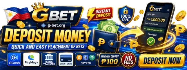 GBet Deposit Money Banner